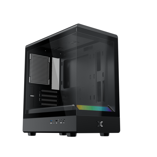 Case Xigmatek Pura MS Đen M - ATX