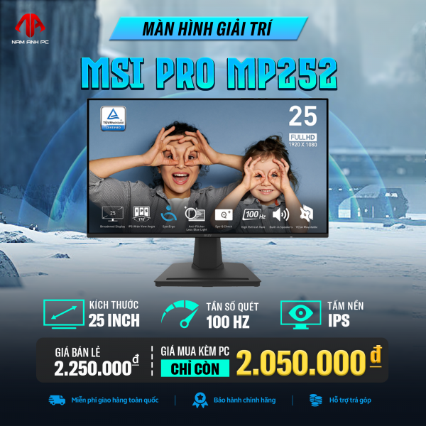 Màn Hình MSI PRO MP252 (25