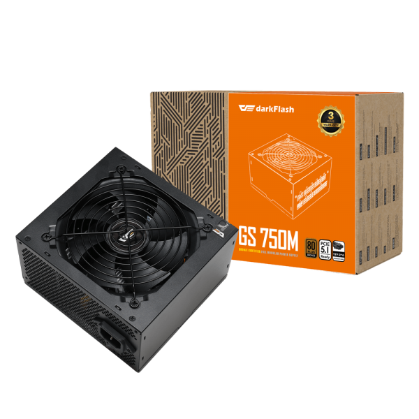 NGUỒN MÁY TÍNH DARKFLASH GS750M 80 PLUS BRONZE 