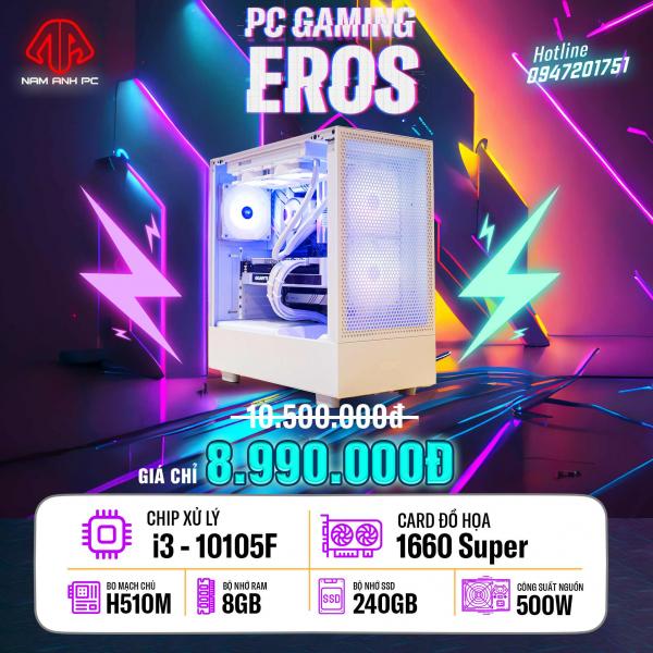 PC GAMING EROS - I3 10105F | 1660 SUPER 6GB 