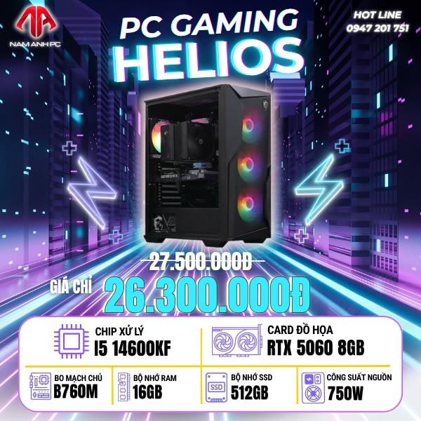 PC GAMING HELIOS - I5 14600KF | RTX 5060 8GB 