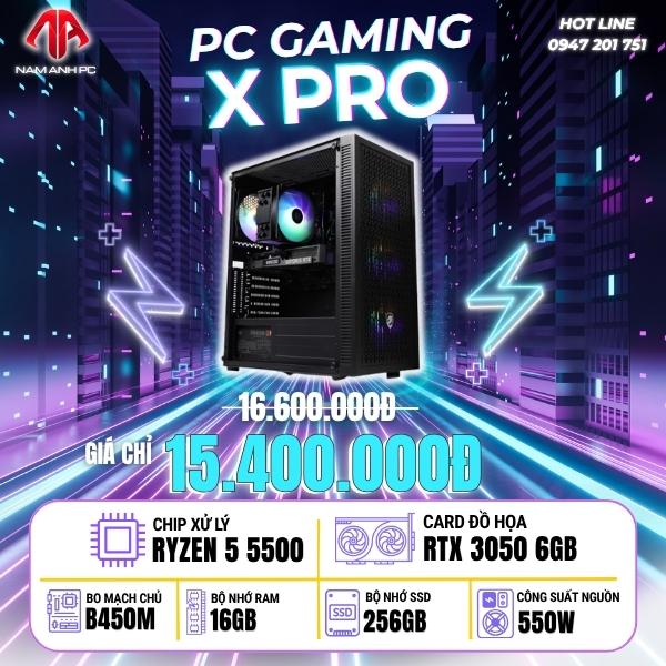 PC GAMING XPRO  - RYZEN 5 5500  | RTX 3050 6GB 