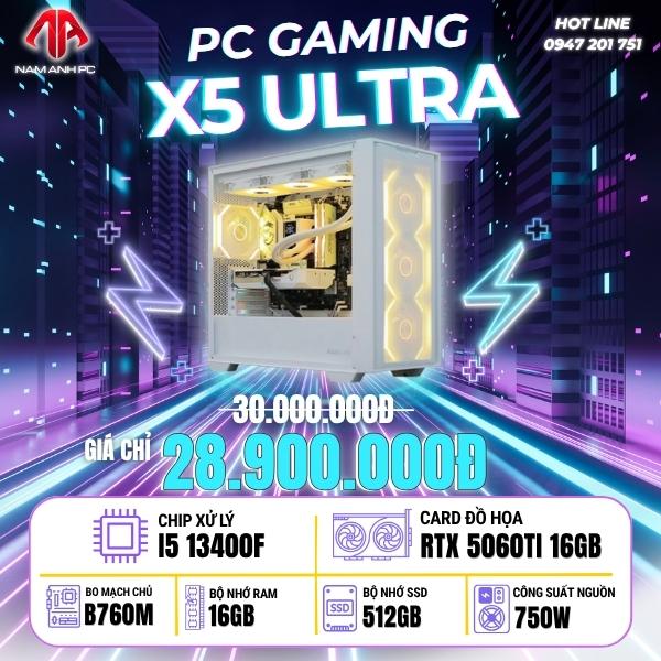 PC GAMING HERO -I5 13400F | RTX 5060 Ti 16GB 