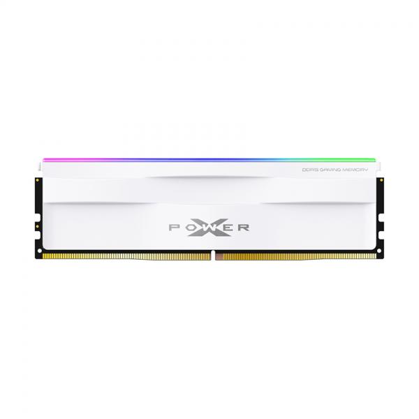 RAM SILLICON POWER ZENITH 16GB DDR5 BUS 5600 - WHITE RGB (AMD EXPO)
