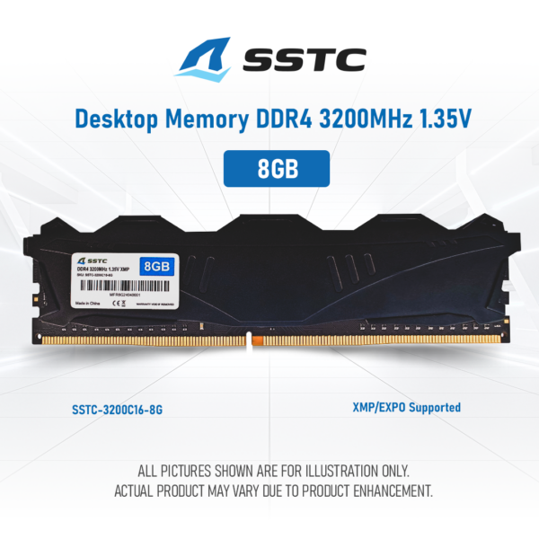 RAM SSTC 8GB DDR4 3200Mhz