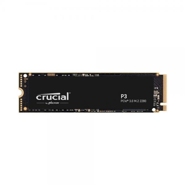 SSD Crucial P3 500GB NVMe M.2 PCIe Gen3 x4