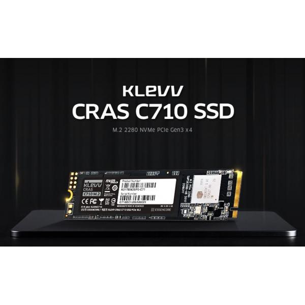 SSD Klevv CRAS C710 256GB M2 NVMe Gen 3×4