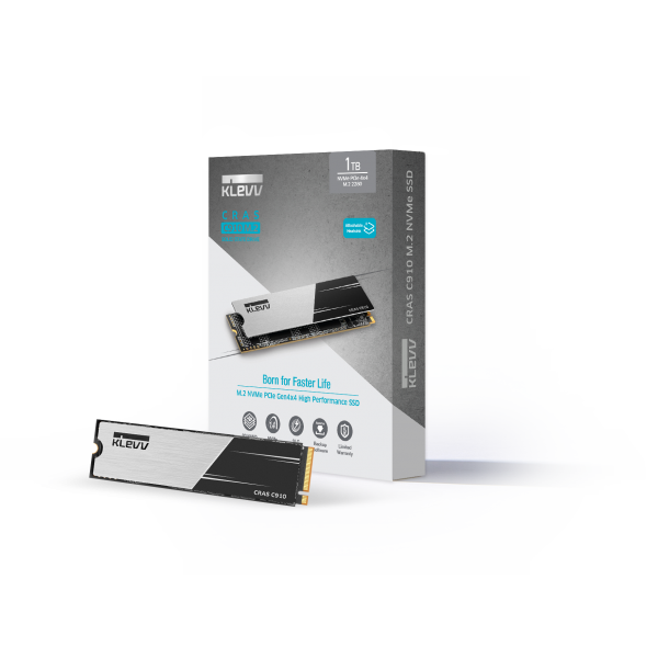 SSD Klevv CRAS C910 1TB M2 NVME Gen4x4 