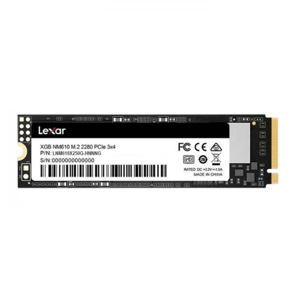 SSD Lexar 250GB NM610 M.2 PCIe Gen3 x4 NVMe