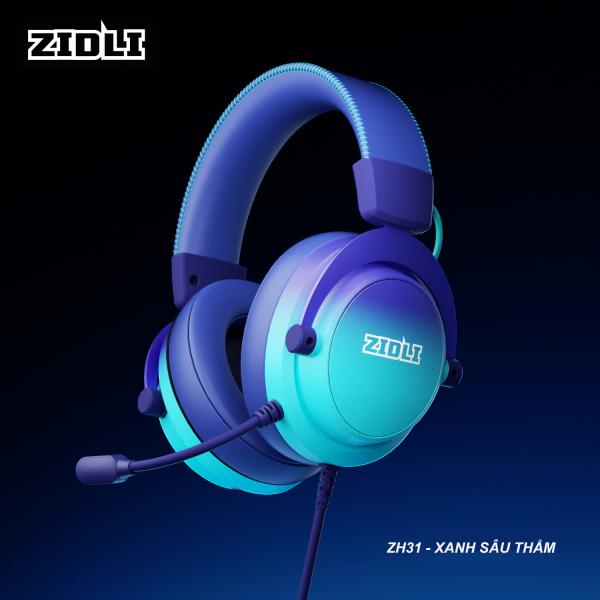 Tai Nghe có dây gaming Zidli ZH31 Blue