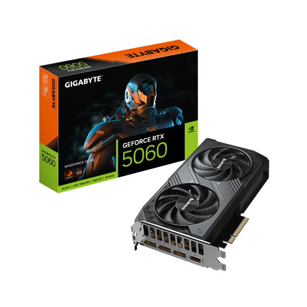 VGA Gigabyte RTX 5060 WINDFORCE OC 8GB