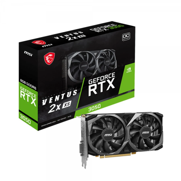 VGA MSI GeForce RTX 3050 VENTUS 2X XS 8GB OC