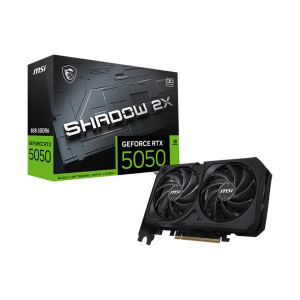 VGA  MSI GeForce RTX 5050 8G SHADOW 2X OC