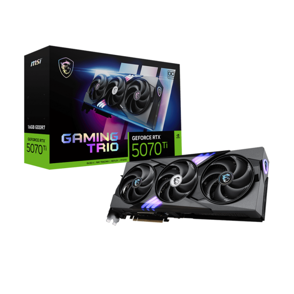 VGA MSI GeForce RTX 5070 Ti 16G GAMING TRIO OC PLUS