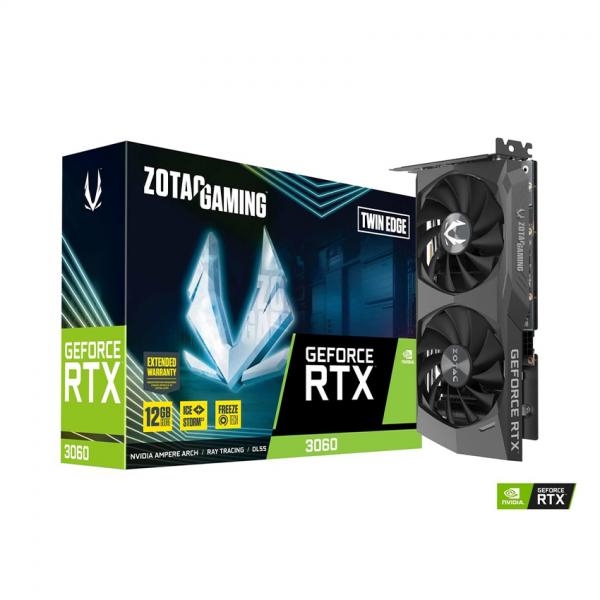 VGA ZOTAC GAMING GeForce RTX 3060 8GB Twin Edge 2 FAN