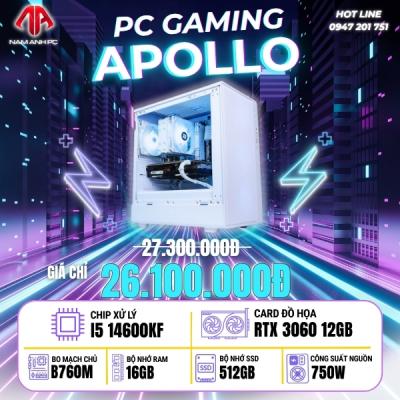 PC GAMING APOLLO - I5 14600KF | RTX 3060 12GB