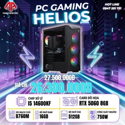 PC GAMING HELIOS - I5 14600KF | RTX 5060 8GB